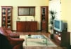 Stylový TV stolek se zásuvkou a výklenky do obývacího pokoje Rainer