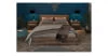 Duże łóżko 160 z pojemnikiem i podnoszonym stelażem do sypialni Baylar