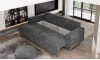 Elegantní 3-místná pohovka pro každodenní spaní s mechanismem rozkládání typu DL a úložným prostorem na lůžkoviny Elise 