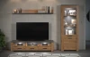 Duża szafka RTV z szufladami i wnękami do salonu Follow