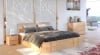 Dřevěná postel buková 120 se zásuvkami do ložnice Vestre maxi & dr