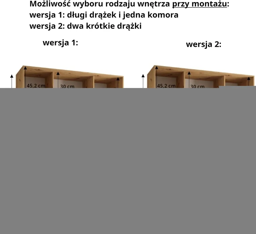 Szafa przesuwna Dakota 4 180 45 głębokości