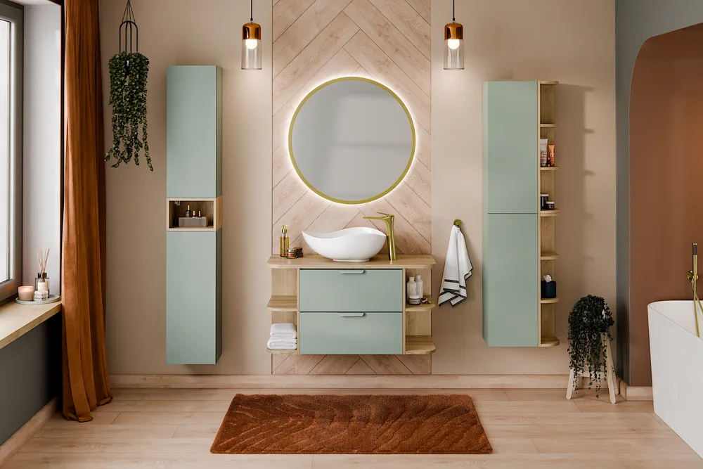 Zestaw mebli Aster Green