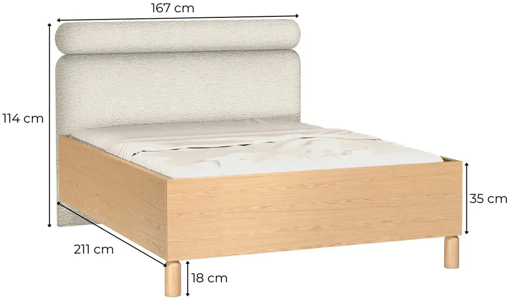 Posteľ Sanden 160