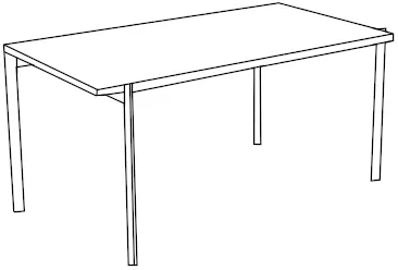 Konferenční stolek do obývacího pokoje Borge 100x60