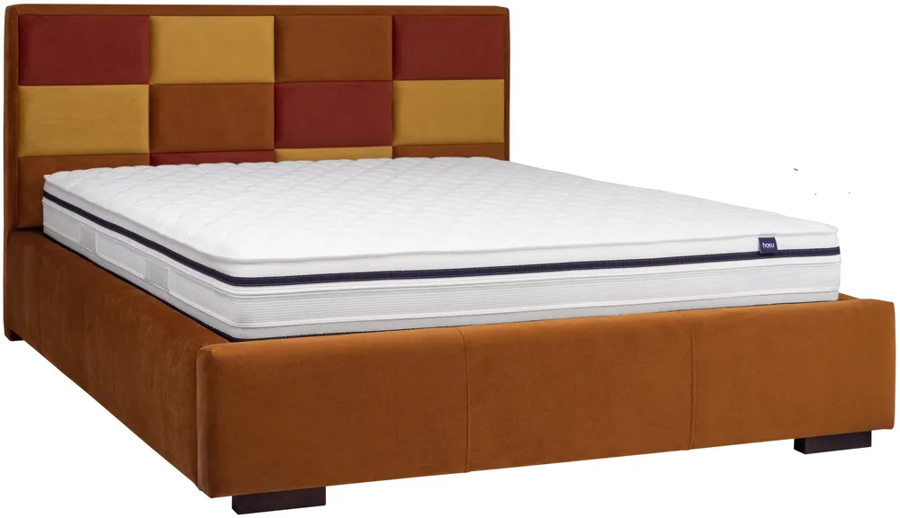 Čalouněná postel Choco 160x200 se zvedacím roštem a úložným prostorem