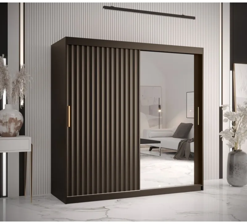 Šatní skříň s posuvnými dveřmi Riflo Wave 2 180