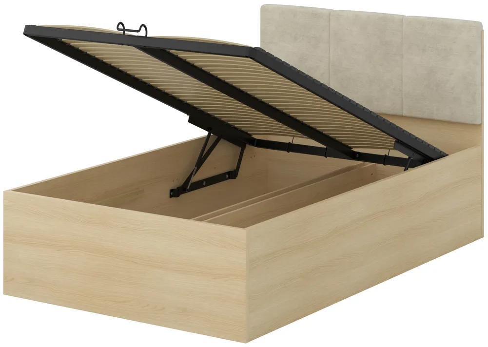 Posteľ Terra 120 s úložným priestorom