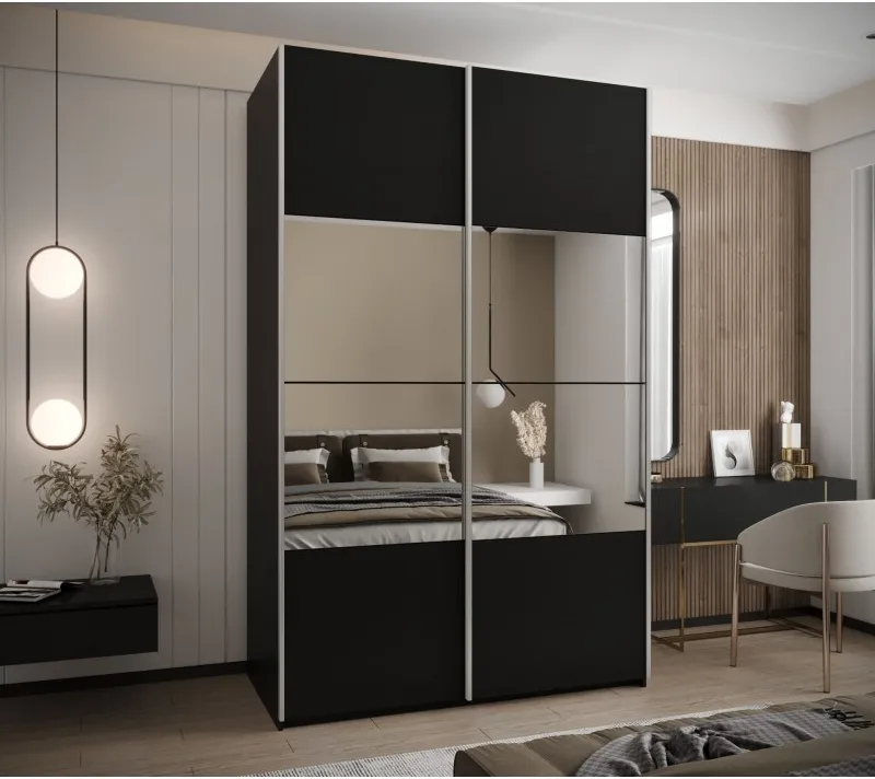 Szafa przesuwna z lustrem Lux 4 160