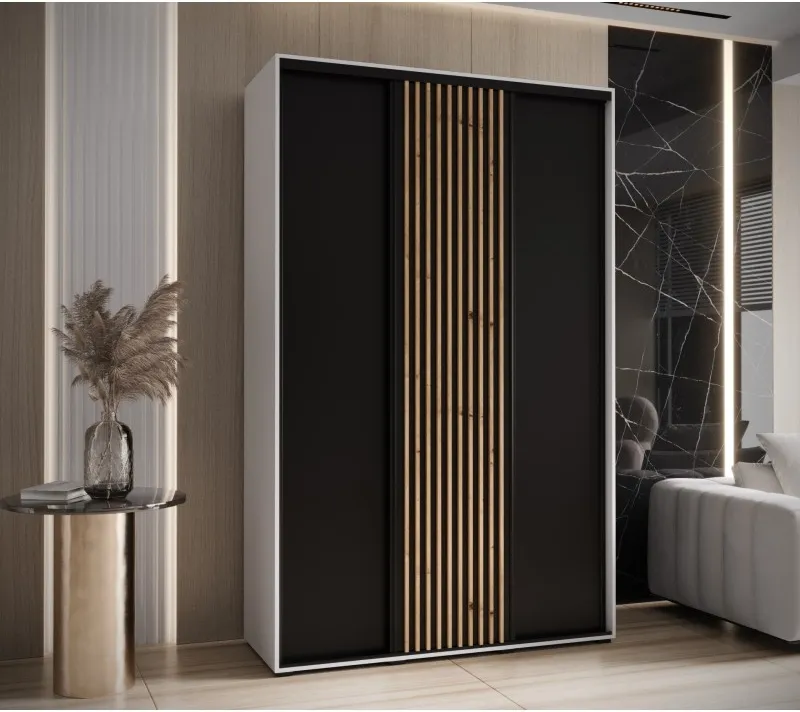 Skriňa s posuvnými dverami Lanko 1 150 cm 45 cm hĺbky