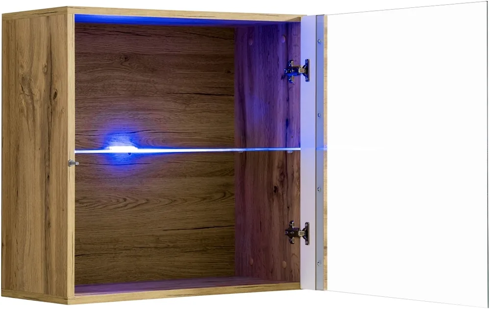 Witryna Switch z oświetleniem