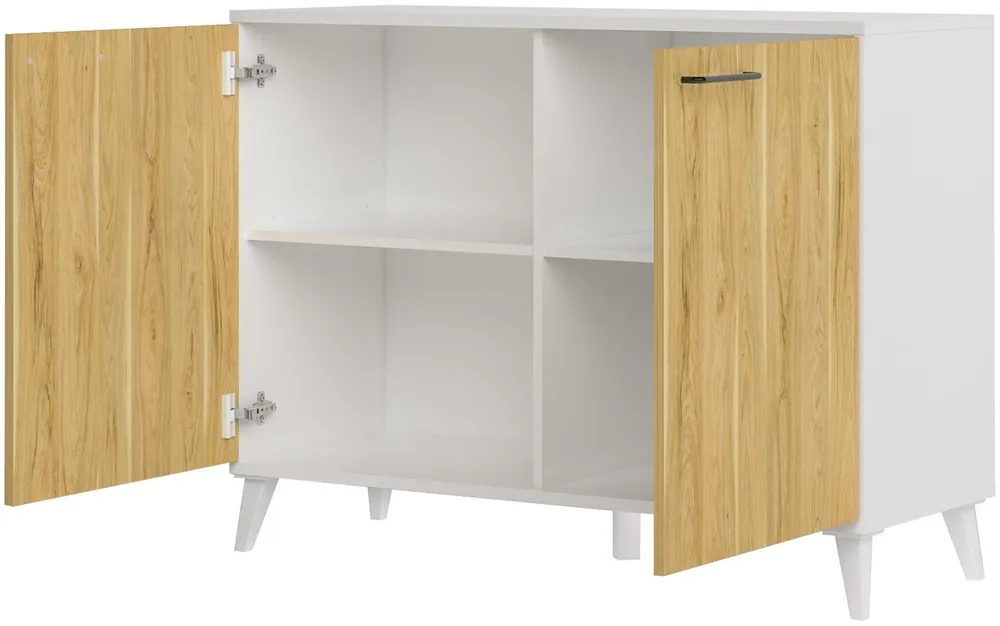 Moderní 2-dvířková komoda do obývacího pokoje Barris