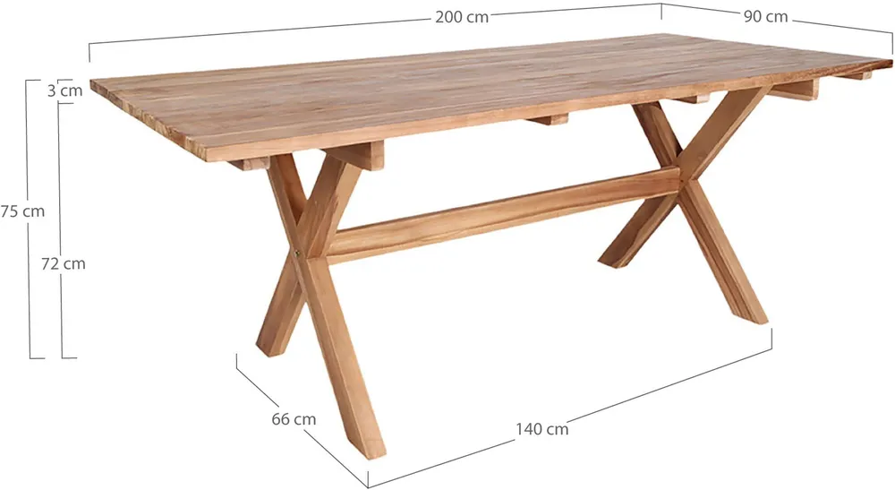 Stůl Murcia 200 cm
