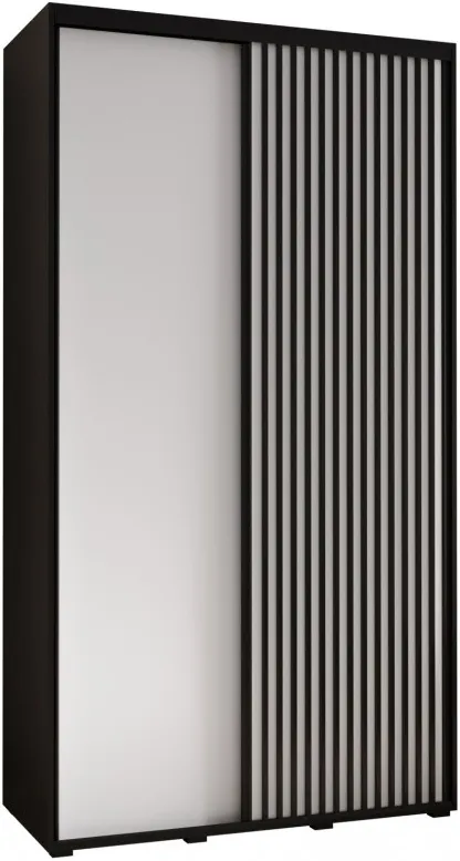 Šatní skříň s posuvnými dveřmi Lanko 1 130, hloubka 45 cm