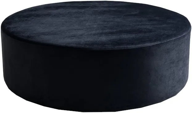 Kulatá čalouněná podnožka do obývacího pokoje Sari 100x35
