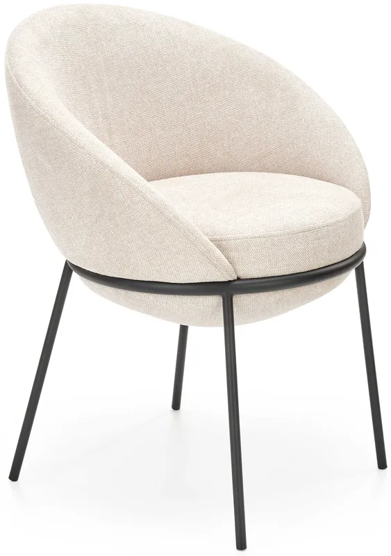 Stylová čalouněná židle do jídelny K-482