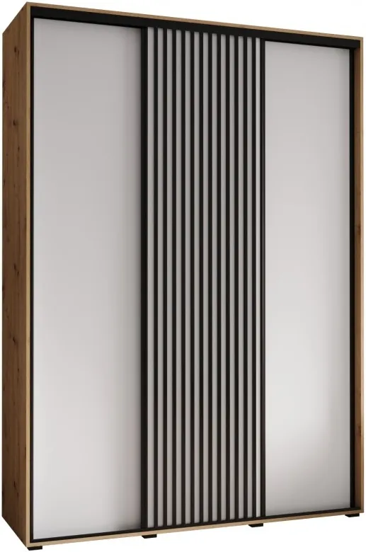 Skriňa s posuvnými dverami Lanko 1 170 cm 45 cm hĺbky
