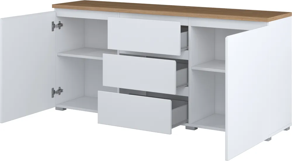 Komoda Modo dwudrzwiowa z szufladami