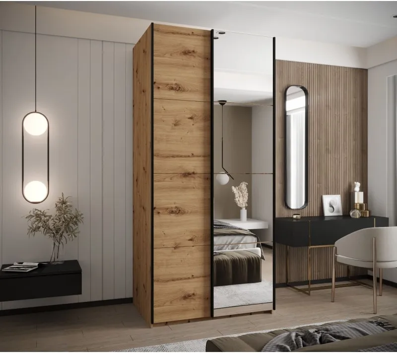 Szafa przesuwna z lustrem Lux 3 100