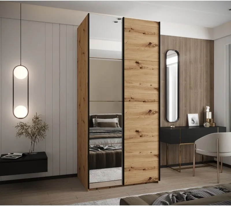 Szafa przesuwna z lustrem Lux 3 100