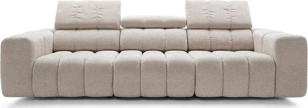 Sofa Zürich z regulowanymi zagłówkami