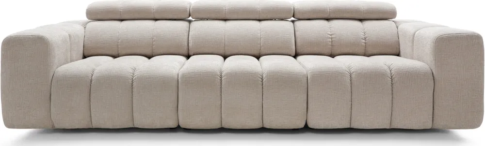 Sofa Zürich z regulowanymi zagłówkami