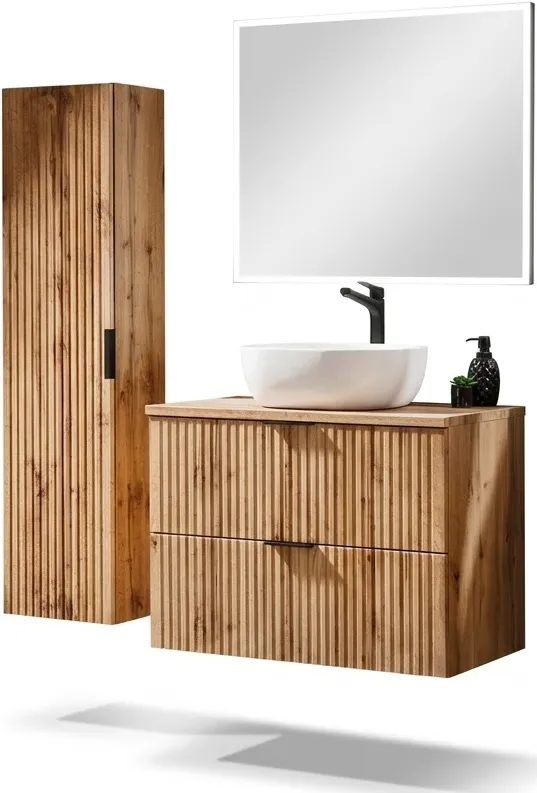 Zestaw mebli łazienkowych Adel Oak