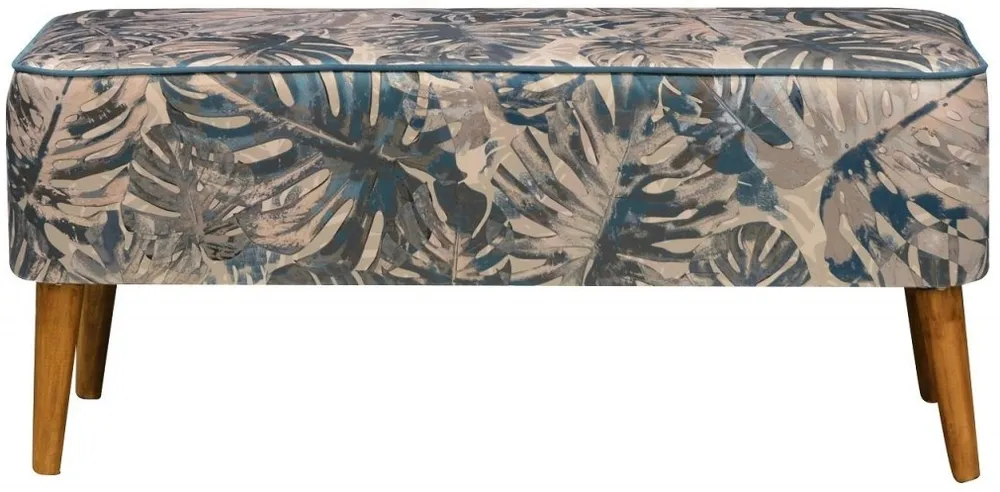 Konferenčný stolík Monstera Blue 100