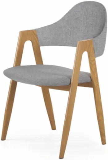 Stylová čalouněná židle do jídelny K-344