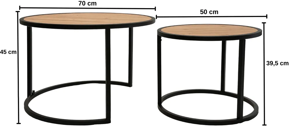 Sada stolků Loft C03