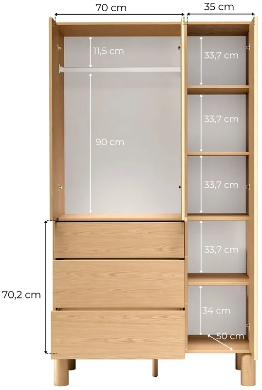 Skriňa Sanden