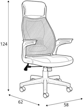 Fotel pracowniczy Solaris