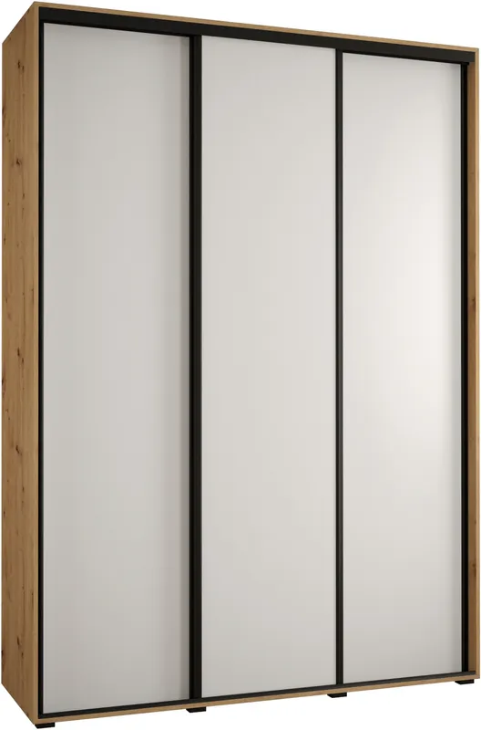 Šatní skříň Cannes 1 170 cm hloubka 45 cm