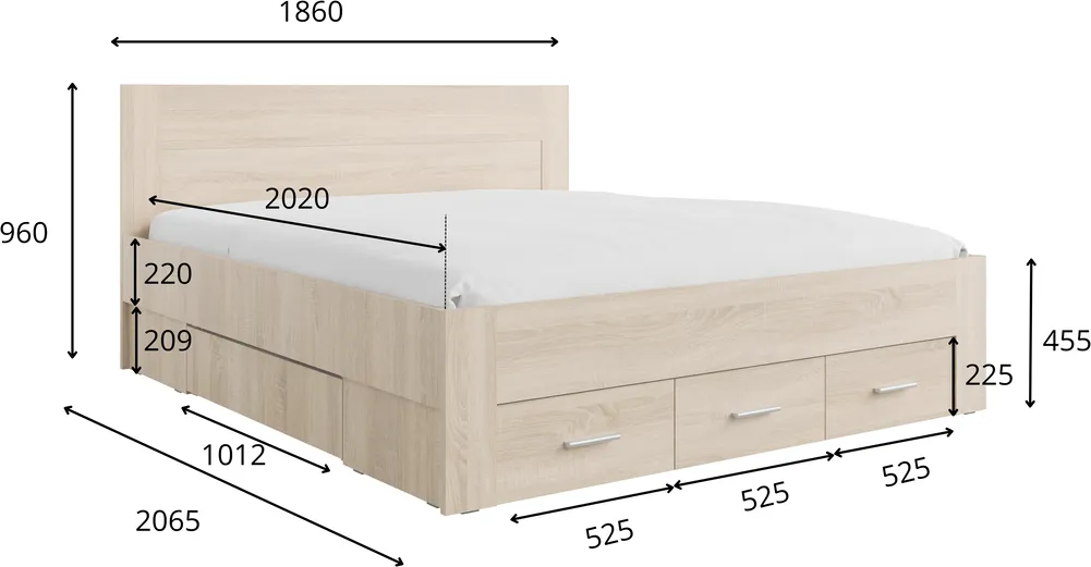 Postel Mons 180 cm