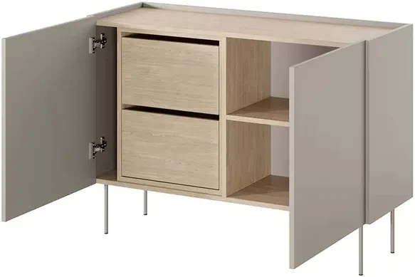 Komoda Desin 120 s dvěma šuplíky