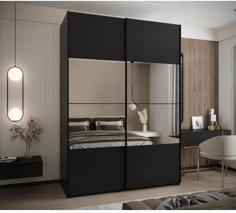 Skriňa s posuvnými dverami so zrkadlom Lux 4 190