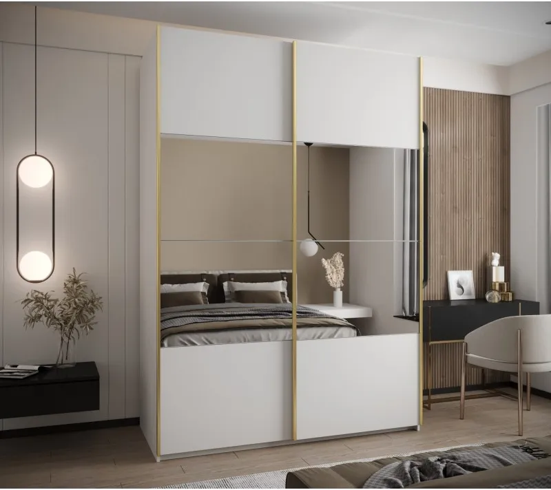 Posuvná skříň se zrcadlem Lux 4 190