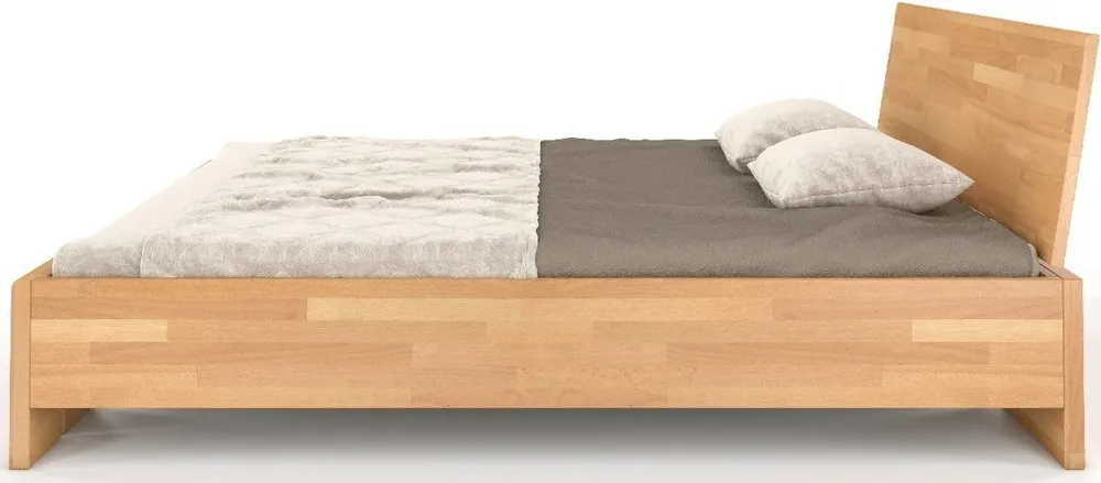 Łóżko drewniane bukowe do sypialni Vestre maxi & long 140