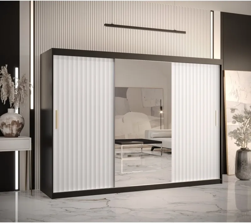 Šatní skříň s posuvnými dveřmi Riflo Wave 2 250