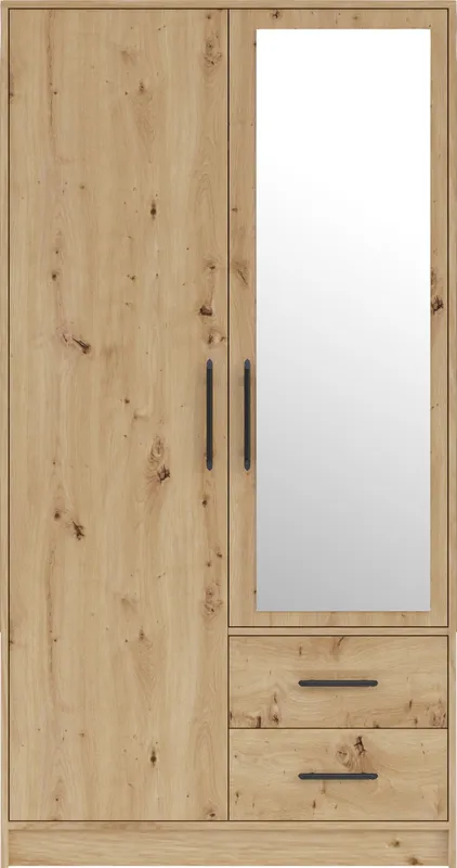 Šatní skříň Smart se zrcadlem