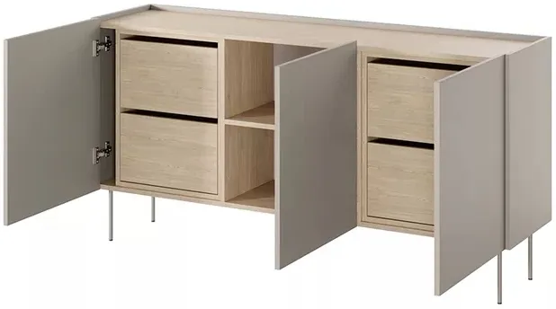 Komoda Desin 170 cm se čtyřmi šuplíky