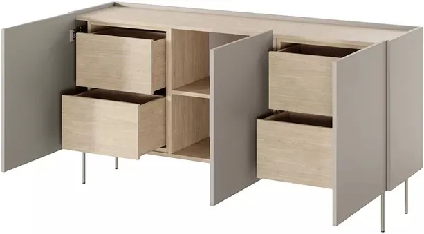 Komoda Desin 170 cm z 4 szufladami