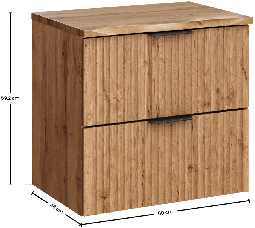 Skrinka pod umývadlo Adel Oak 60