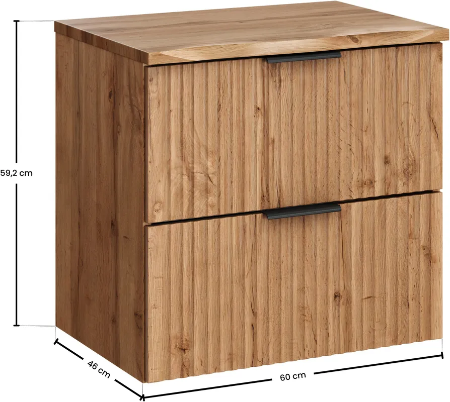 Szafka pod umywalkę Adel Oak 60