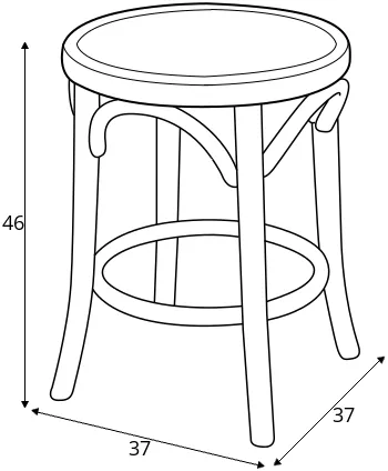 Taboret T9739/46