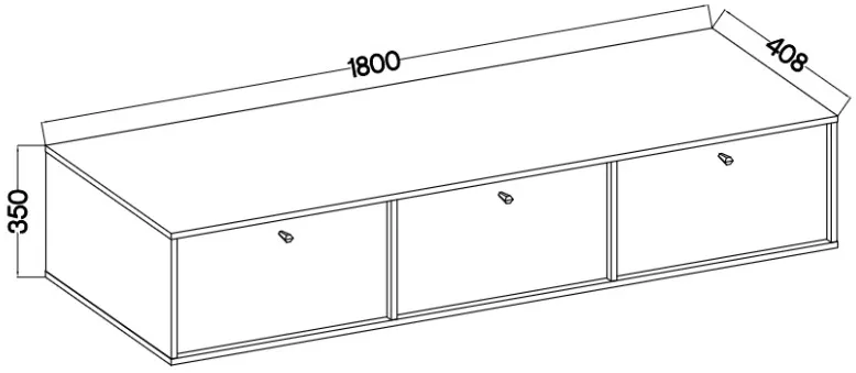 TV stolík Tokyo 4 180