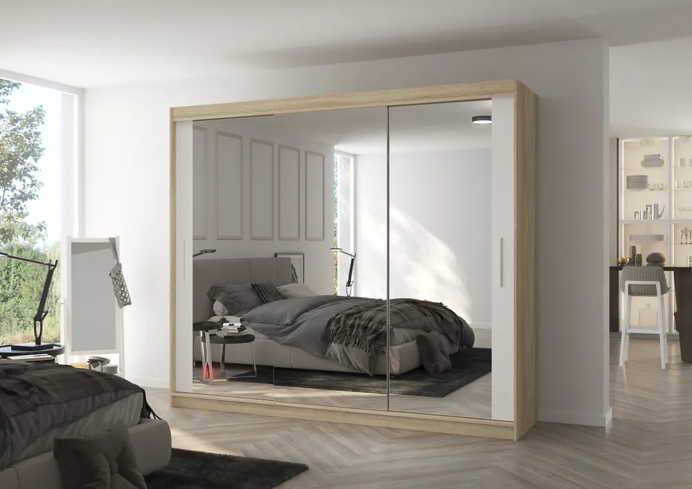 Šatní skříň Chester 250 cm