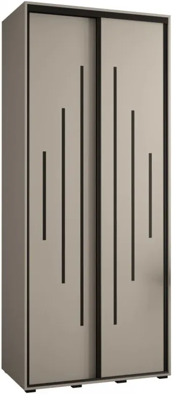 Vysoká posuvná skříň Dakota 12 120 hloubka 60 cm výška 235,2 cm