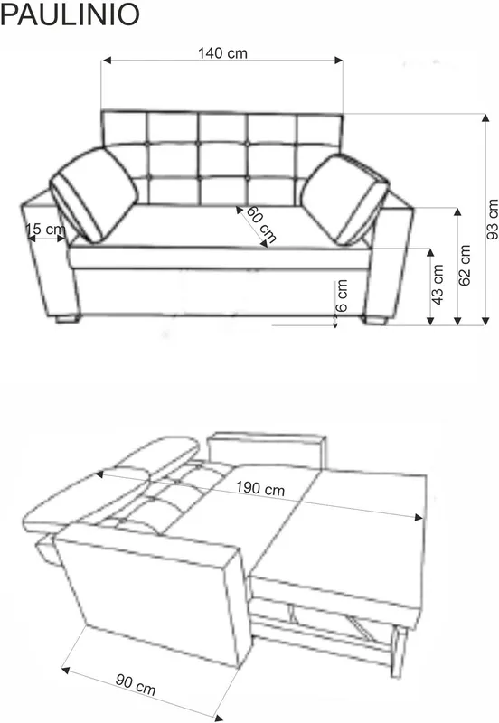 Sofa Paulinio