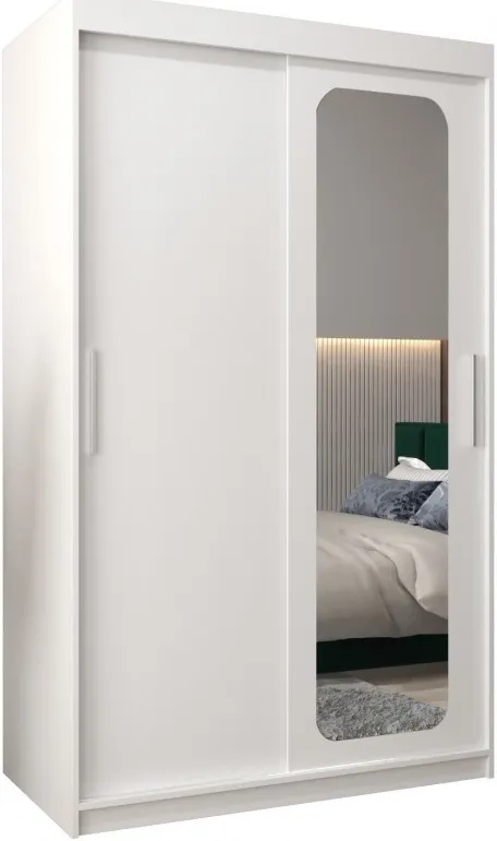 Posuvná skříň se zrcadlem Promo T2 120